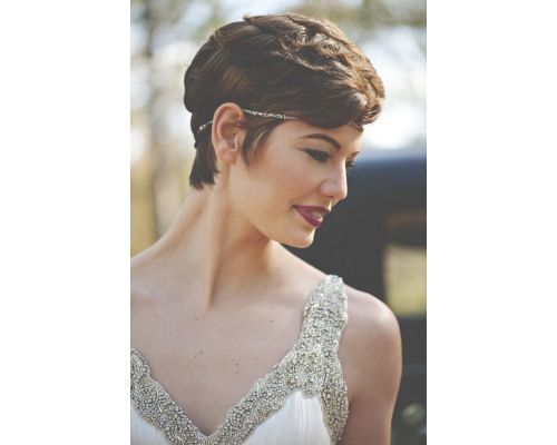 40 Best Pixie Haircuts & Hairstyles For Any Hair Type : Chocolate Brown  Pixie Bob I Take You, Wedding Readings, Wedding Ideas, Wedding Dresses