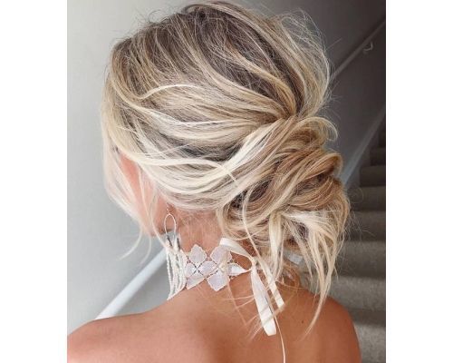 Short Messy Updo