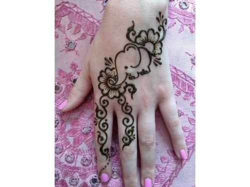 Easy Henna design for kids
