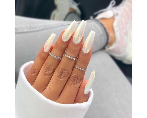 47 Perfect Coffin Acrylic Nails Design in Summer Nail Art 2021 | Acrylic  nail designs, Wedding acrylic nails, Halloween acrylic nails