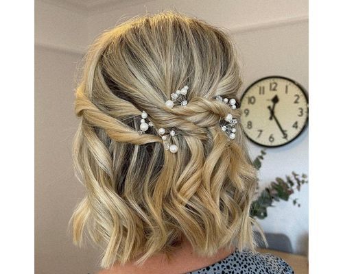 55 Gorgeous Bridesmaid Hairstyles For Short Hair  2023