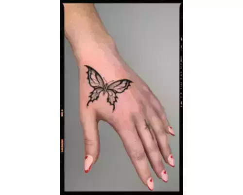 3D Temporary Tattoo Sticker Beautiful Colorful Butterflies Totem Arm Hand  Popular Design Size 19x9CM  1PC 26  Amazonin Beauty