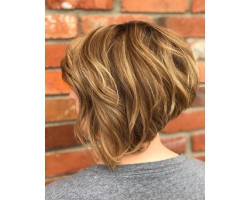 inverted bob thick hair