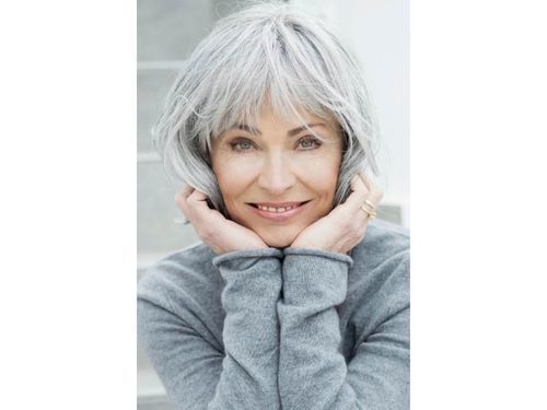 Short Hairstyle With Arched Bangs