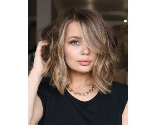 Wavy Long Bob