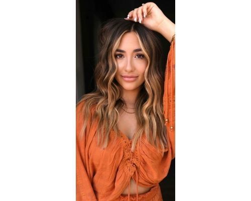 Amber Balayage Tresses