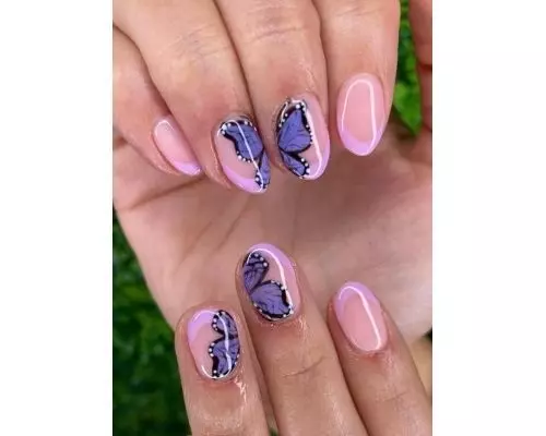 Butterfly Nail Design