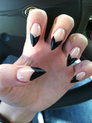 black stiletto