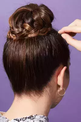 Ins Style Elegant Lazy Hair Curler, Crystal Hair Bun Maker, French Twist Hairstyle  Bun Hair Accessories Double Butterflies
