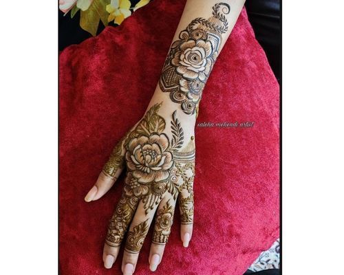 Khafif mehndi design #mehndi #henna #hennaart #hennaartist #wedding  #hennatattoo #mehndidesigns #hennadesign #mehendi #mehndidesign… | Instagram