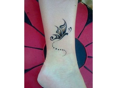Tattoo Ankle Henna Design