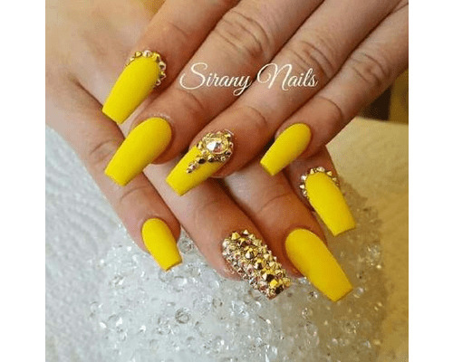 40 The Most Beautiful Easter Nails : Daisy and Yellow Nail Art I Take You |  Wedding Readings | Wedding Ideas | Wedding Dresses | Wedding Theme