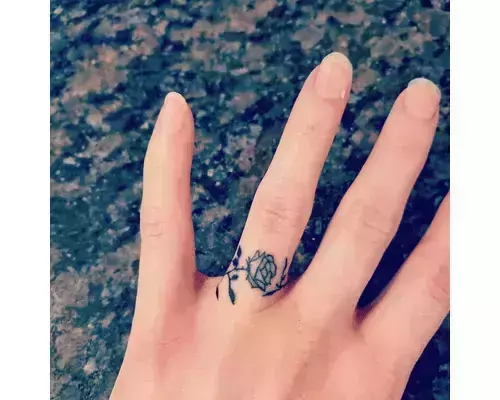 Octagon Tribal Flower Tattoo – Tattoo for a week