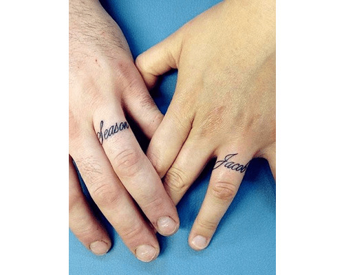 55 Most Popular Wedding Ring Tattoos – 2023