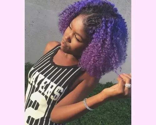 curly-short-black-and-purple-hair