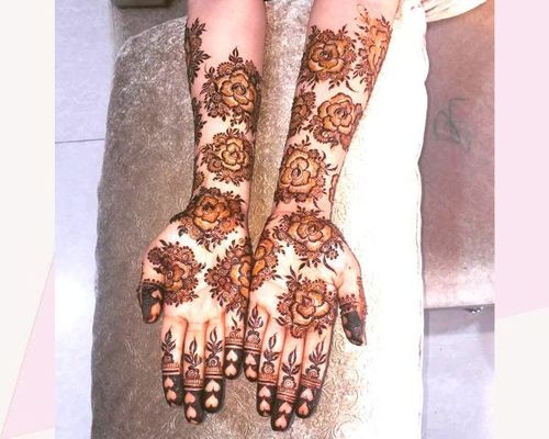 beautiful henna design #dubai🇦🇪 #latesthennadesign #bridalhennadesig... |  TikTok