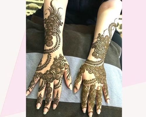 Latest Unique and Beautiful Mehndi Design for Front Hand || Arham Mehndi  Designs - YouTube