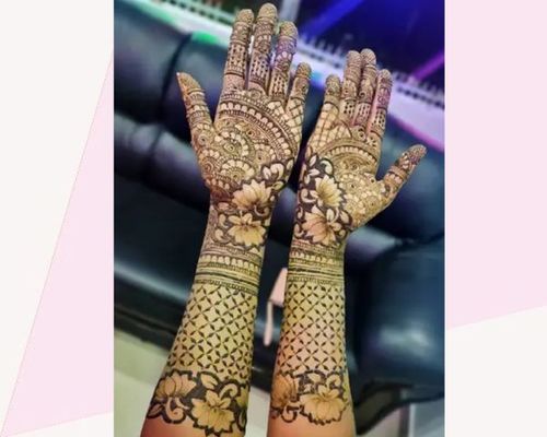 elegant-netted-bridal-mehndi