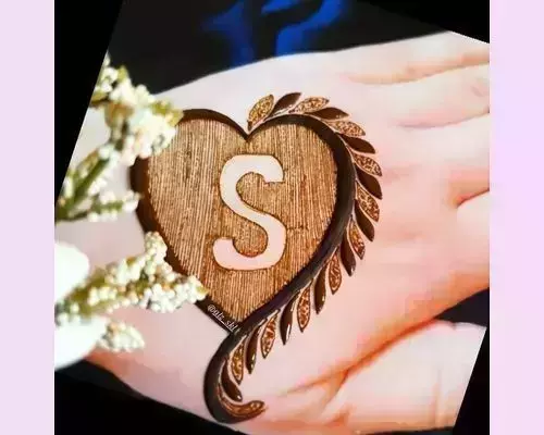 S letter tattoos | Alphabet tattoo designs, Simple henna tattoo, Very  simple mehndi designs