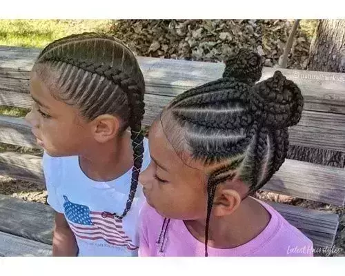 TRENDING LITTLE KIDS BRAIDING HAIRSTYLES 2021