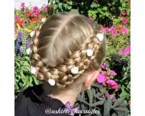 55 Stunning Braided Hairstyles And Haircuts For Kids