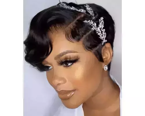 42 Black Women Wedding Hairstyles ❤ Looking for some romantic updos for  your big wedd… | Natural hair updo wedding, Natural wedding hairstyles,  Natural hair wedding