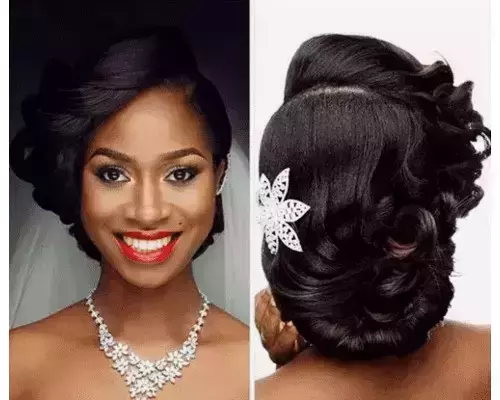 Bridal Hairstyles for Black Women - Afroculture.net