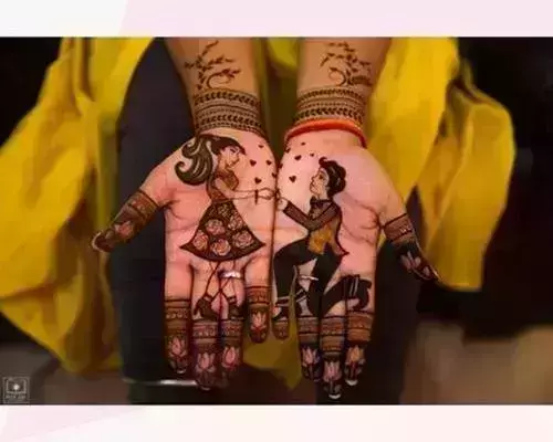 COVID-19 inspires wedding mehendi art in Kolkata | Kolkata News - Times of  India