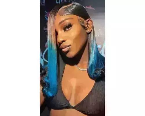 EyeCatching Blue Hair Color Ideas on Short Hair  Short Haircuts