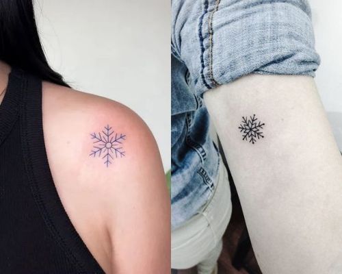 snowflake-tattoo