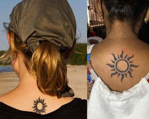 tribal-sun-tattoo