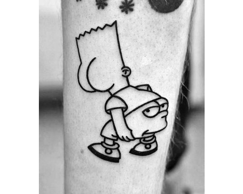 Bart Simpson Tattoo by hollandvanlin on DeviantArt