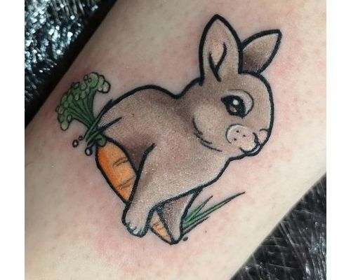 40 Adorable Rabbit Tattoo Design Ideas  TattooBloq  Rabbit tattoos Bunny  tattoos Tattoos for daughters