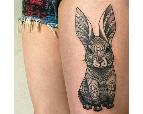 51 Best Rabbit Tattoo Design Ideas  2023