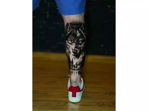 Share more than 81 wolf tattoos for females thigh super hot  thtantai2