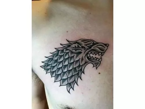 Dire Wolf Tattoo