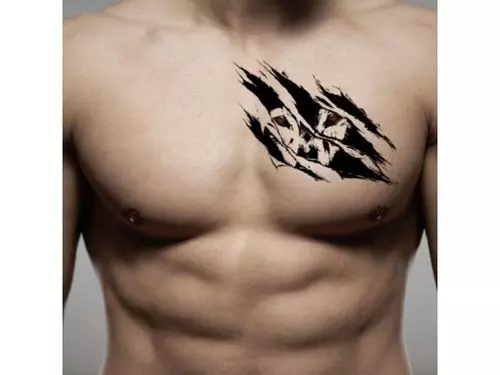 Scratch Wolf Tattoo