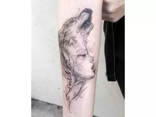 Wolf Soul Tattoo