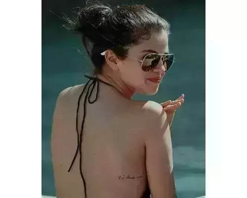 What is Justin Biebers tattoo of Selena Gomez  The US Sun