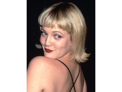 Drew Barrymore's Bang Hairstyle
