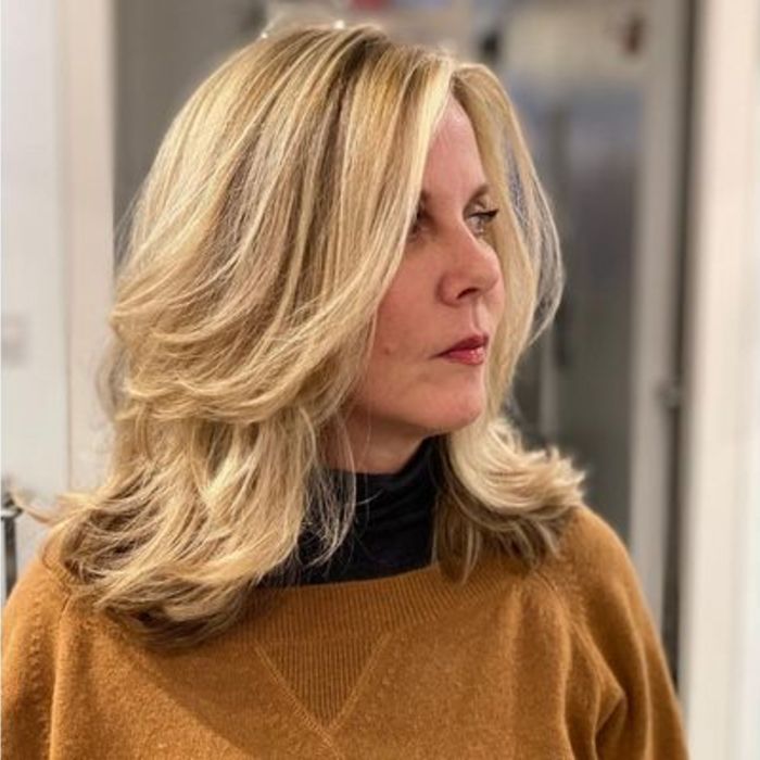 25 Best Medium Length Hairstyles For Women Over 70 | Fabbon