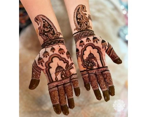 30 Jaw-Dropping Mehendi Designs for Your Wedding Day - Swagrani