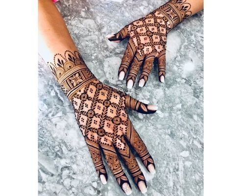 eng mehndi for brides