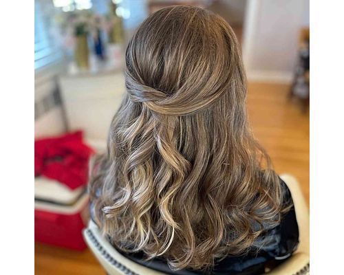 Home  Prom hairstyles for long hair Simple prom hair Curly prom hair