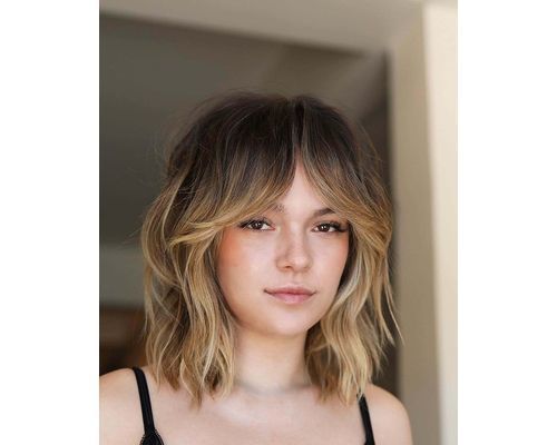 curtain bangs with short hair