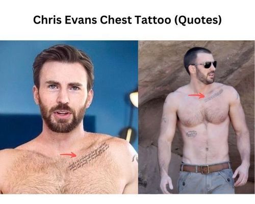 All 9 Chris Evans Tattoos And Their Meanings Fabbon