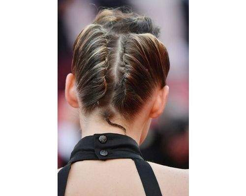 double-french-twist-hairstyle