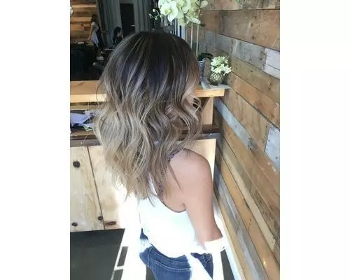 50 Medium Fluffy Balayage Hair