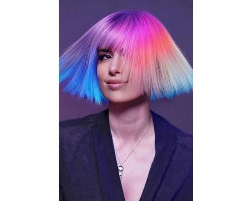 multi-colour-bob-hairstyle