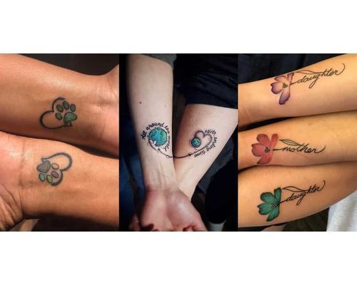 8 Adorable Mom And Daughter Tattoos